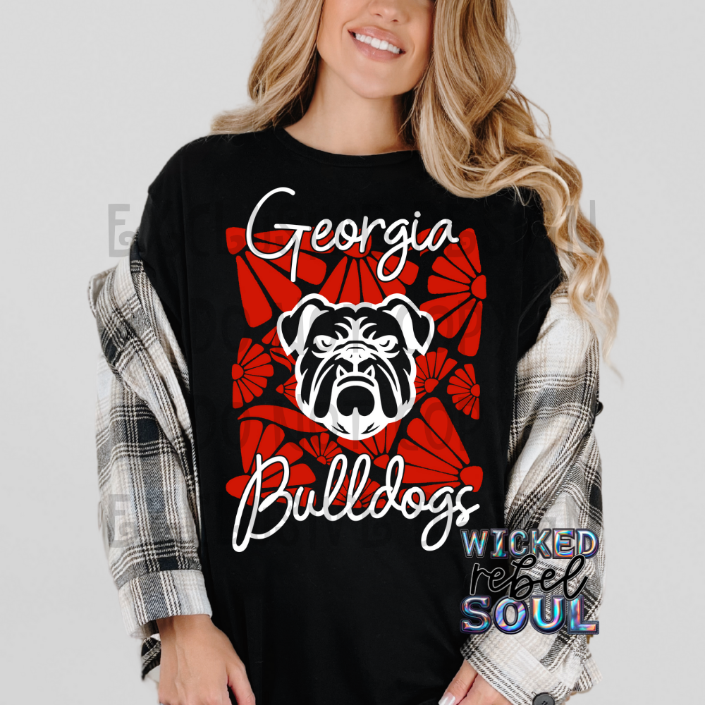 FOOTBALL TEAMS ; Retro groovy flowers EXCLUSIVE - DTF TRANSFER
