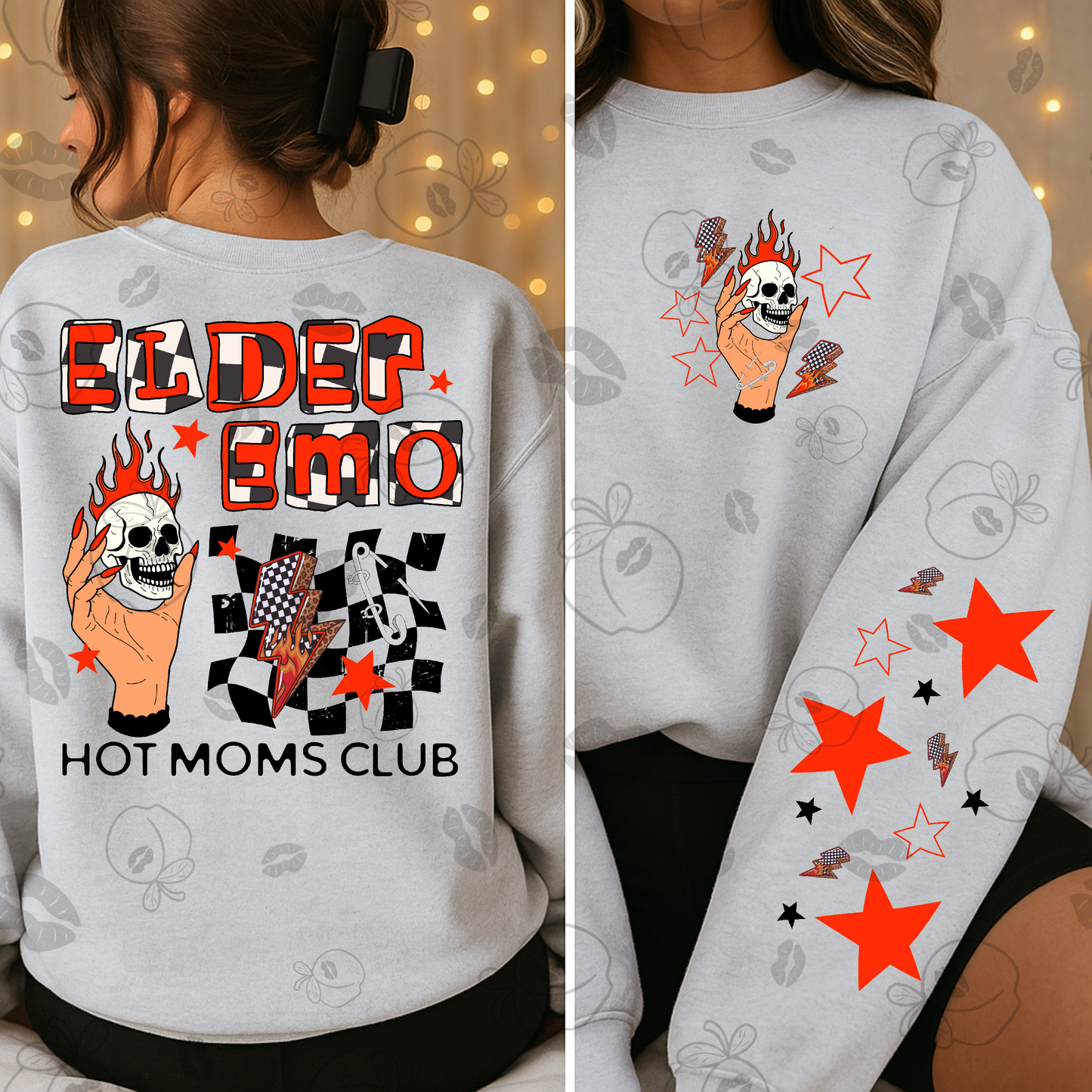 Elder Emo - Hot Moms Club-DTF TRANSFER (RIOTMAMA)
