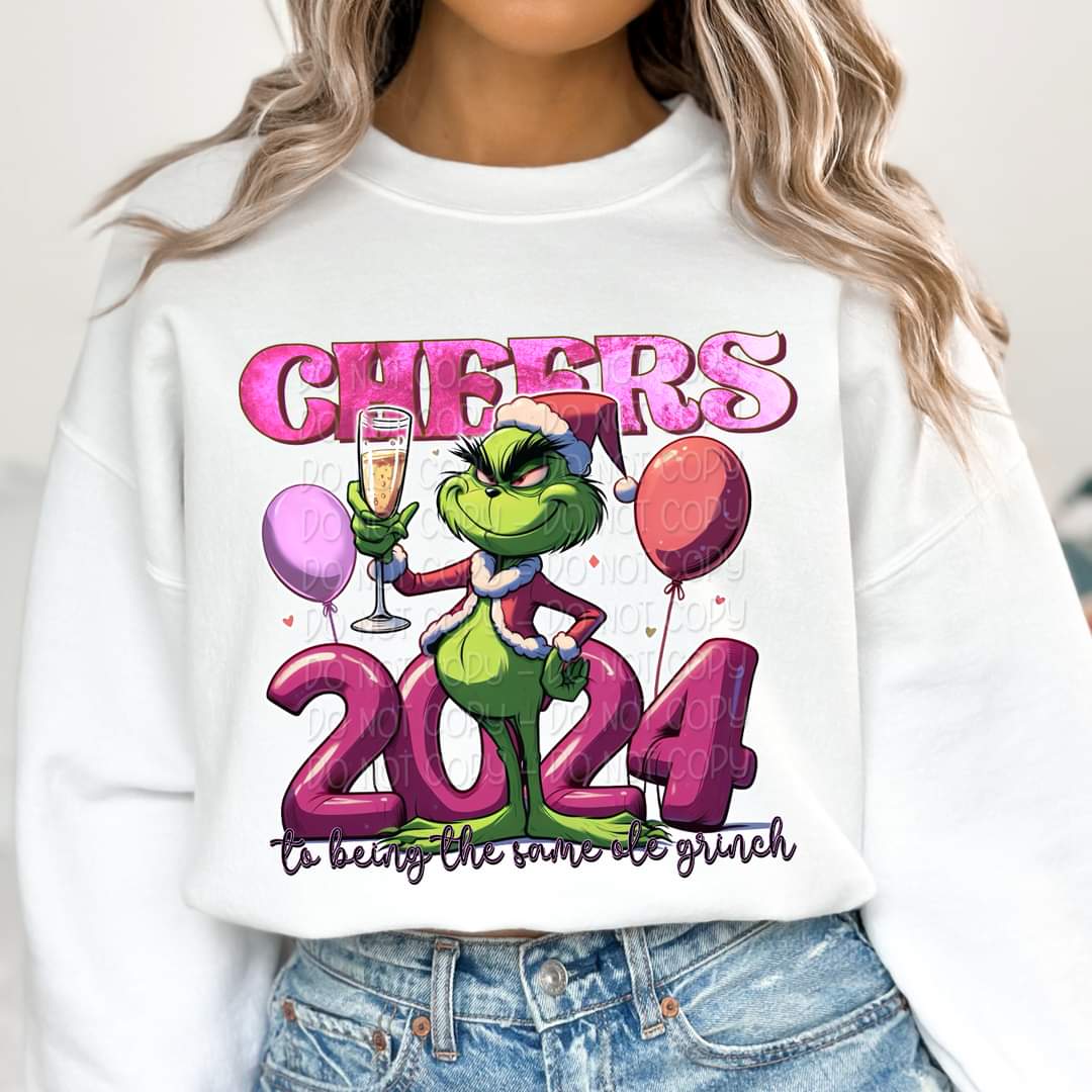 Cheers 2024 grouch - DTF TRANSFER (KD collab)