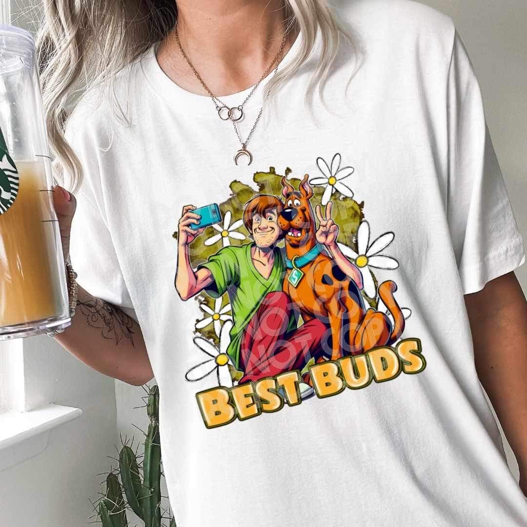 Best buds ruhroh - DTF TRANSFER (SSDD/CST/RHD throwback cartoons)