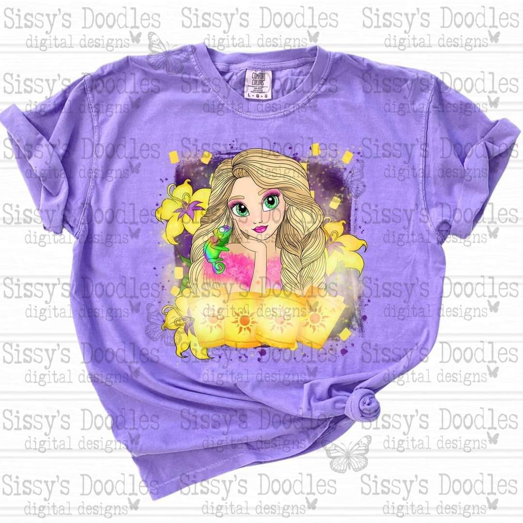 Blonde princess - DTF TRANSFER (SSDD/SDDD LF Collab)