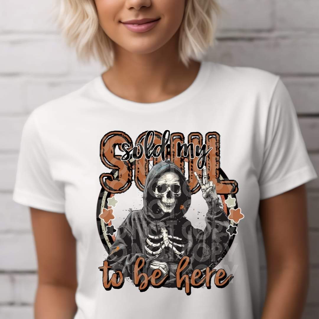 Sold My Soul - DTF TRANSFER (SSDD)