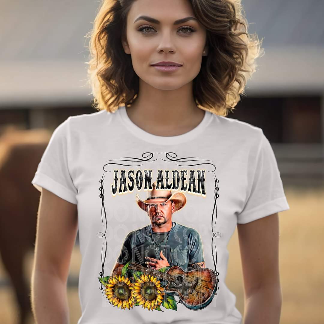 Jason Aldean - DTF TRANSFER ONLY (DDV)