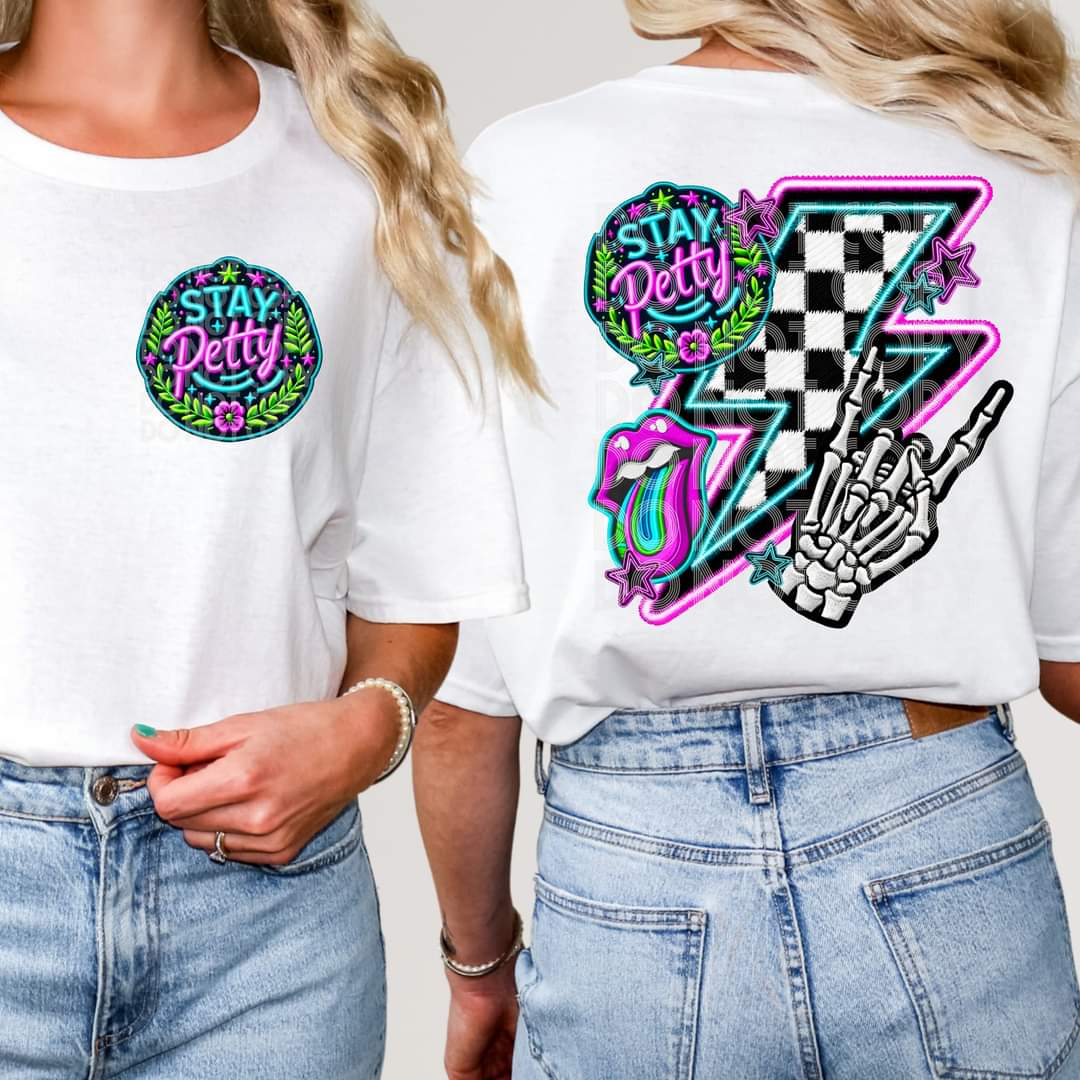 Stay Petty - DTF TRANSFER (TED)