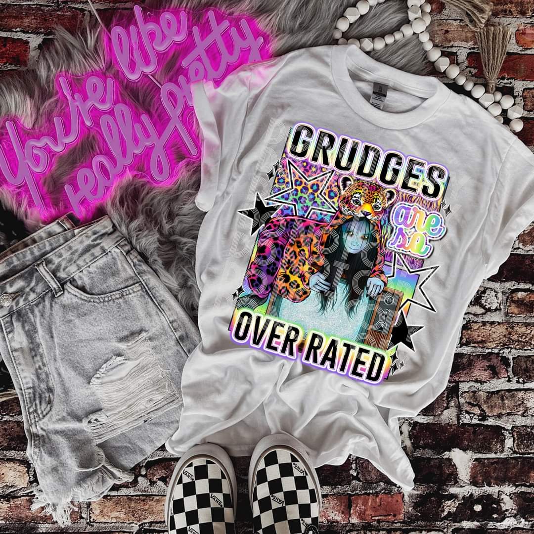 Grudges are so overrated - DTF TRANSFER (LF horror Collab SSDD, DDV, RHD)