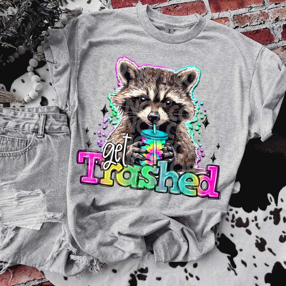 Get trash raccoon - DTF TRANSFER (SSDD)