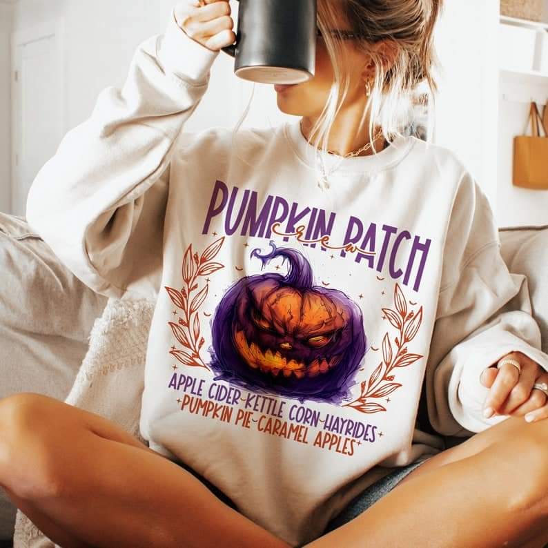 Pumpkin patch crew spooky - DTF TRANSFER (ULF)