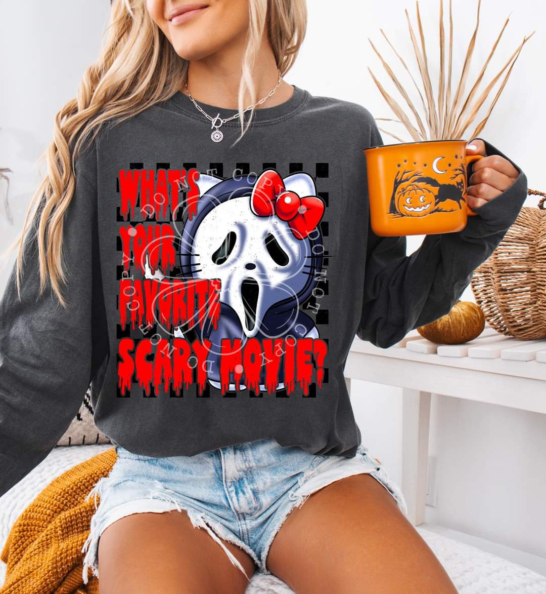 Scary movie hk - DTF TRANSFER (LDC A24)