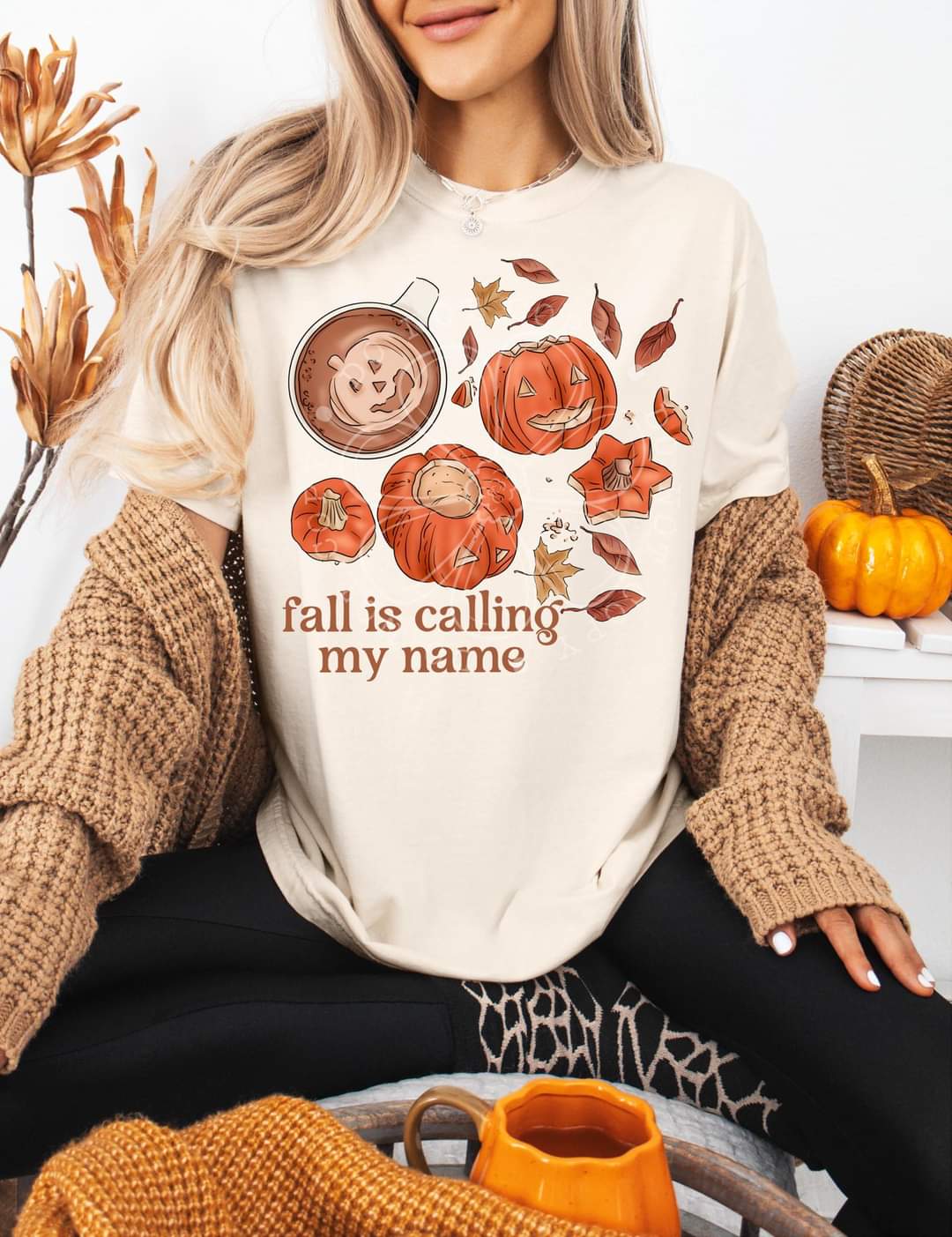 Fall is calling my name - DTF TRANSFER (LDC A24)