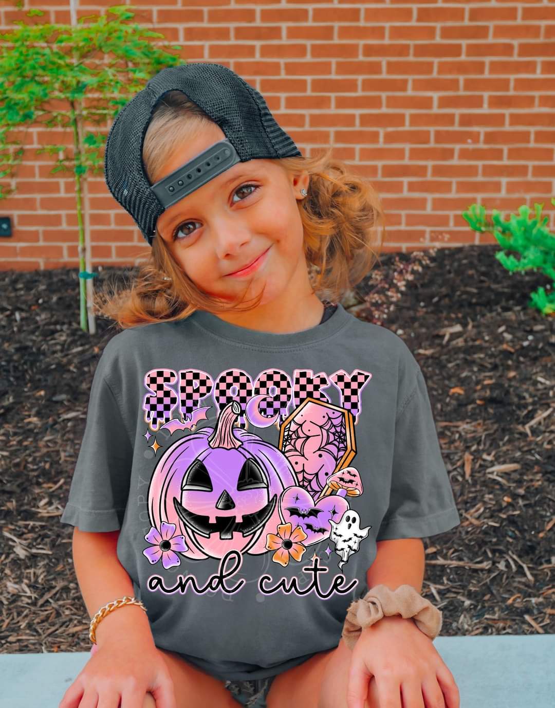 Spooky and cute pink - DTF TRANSFER (LDC A24)