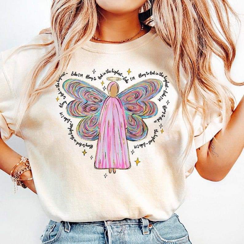 Painted angel - DTF TRANSFER