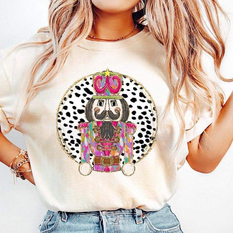 Dalmatian dot Nutcracker - DTF TRANSFER