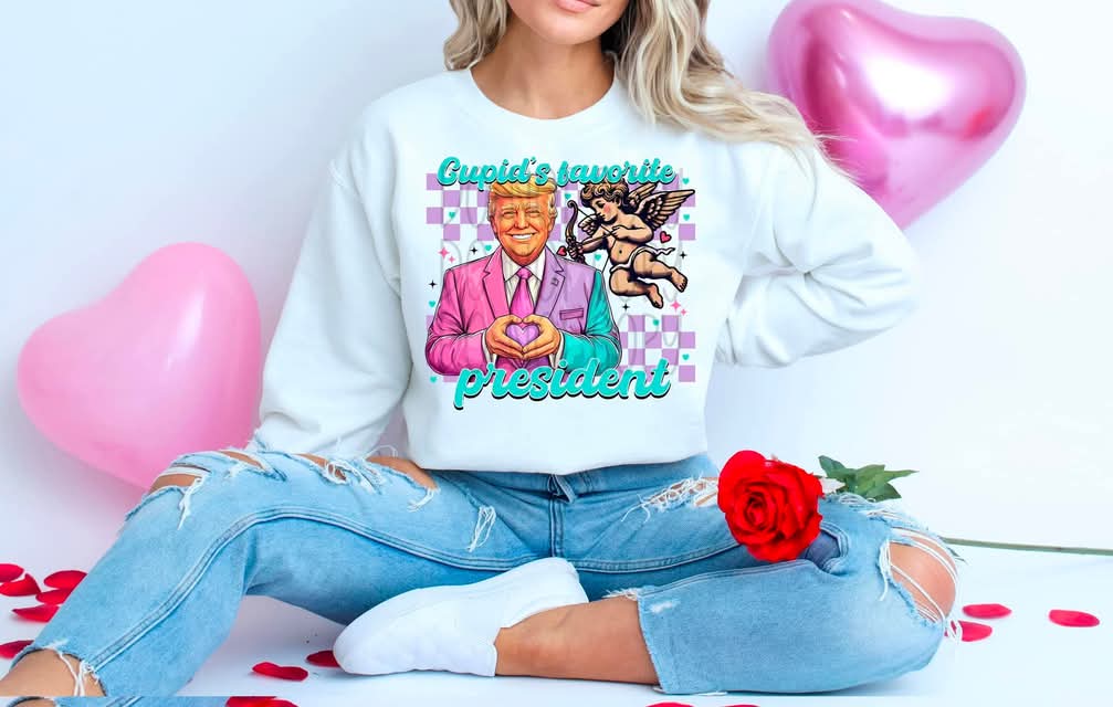 Cupids favorite president Trump - DTF TRANSFER (FDC D24)