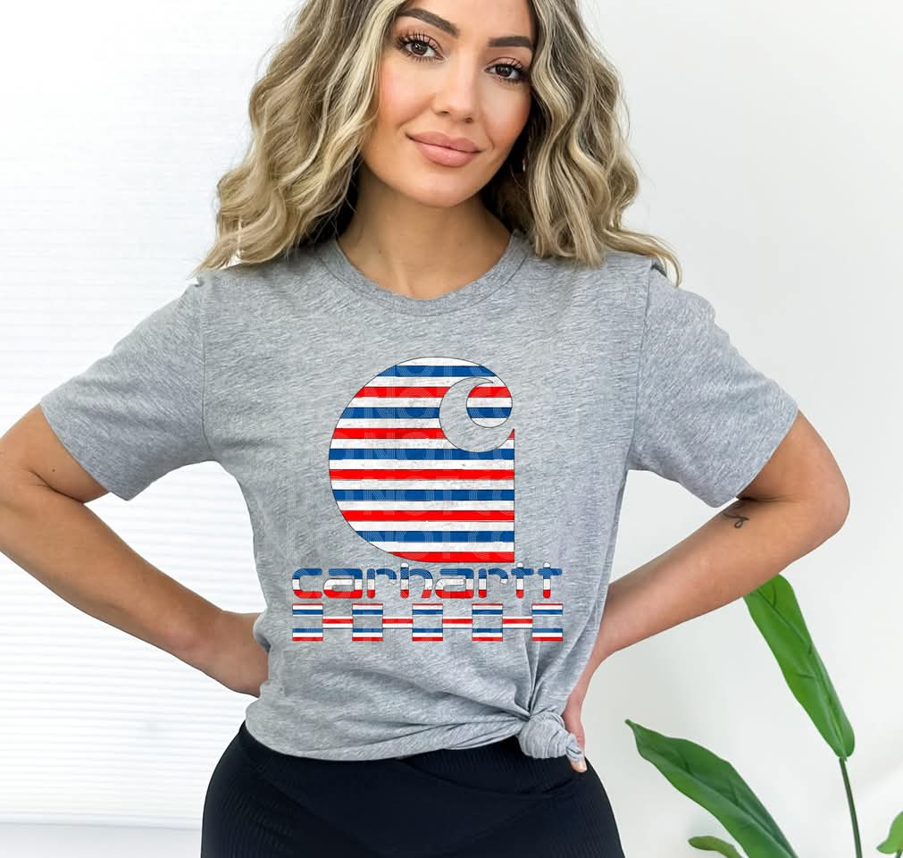 CH Designer blue red white - DTF TRANSFER (DDV)