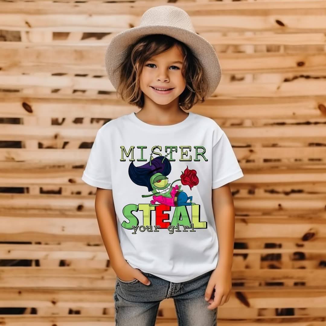 Mister steal your girl - DTF TRANSFER (Kids Valentine Collab DDV/PHDC/CST)