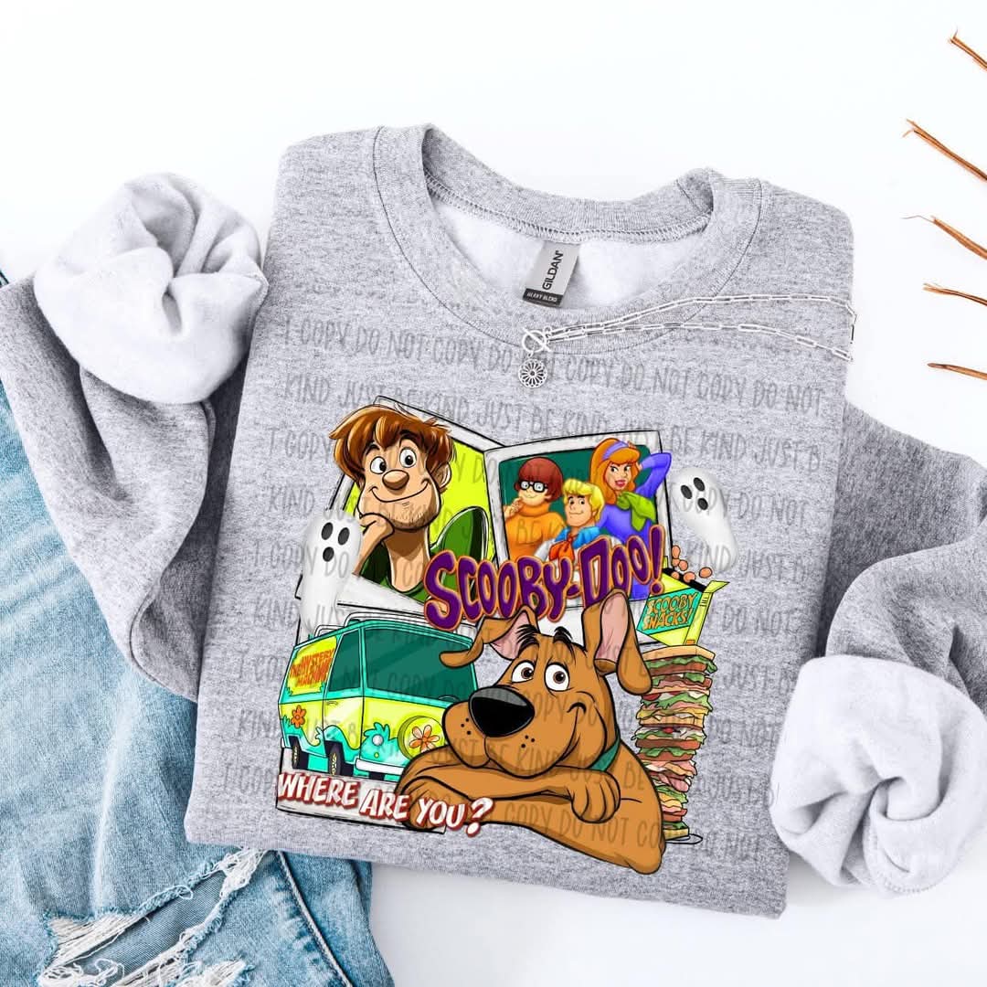 Ruhroh- DTF TRANSFER (ALL THINGS DIZ 2 SSDD)