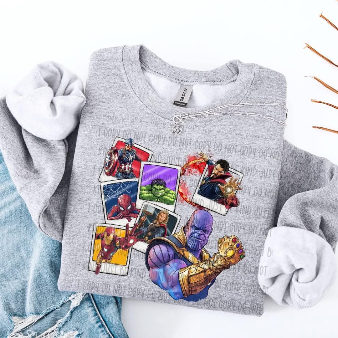 Heroes - DTF TRANSFER (ALL THINGS DIZ 2 SSDD)