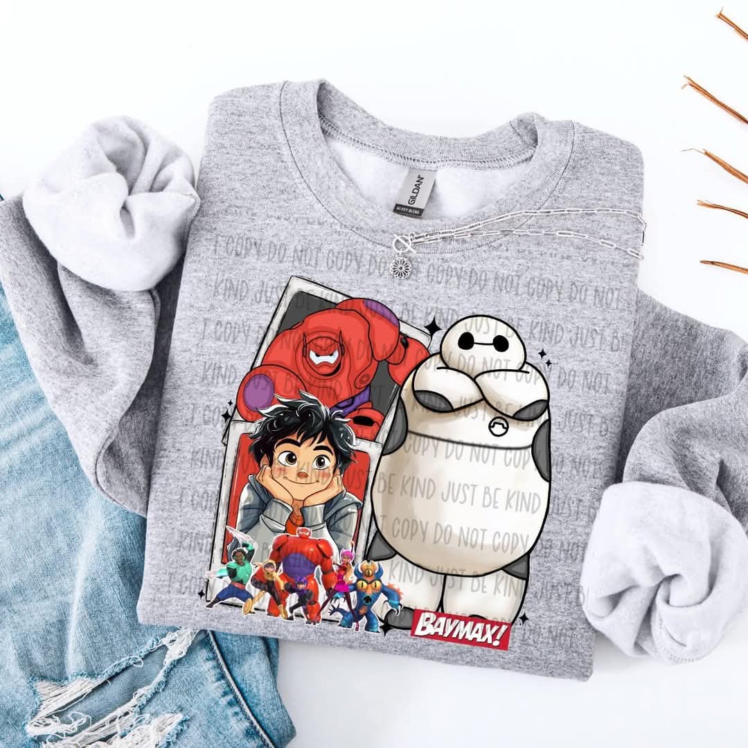 Big Hero - DTF TRANSFER (ALL THINGS DIZ 2 SSDD)