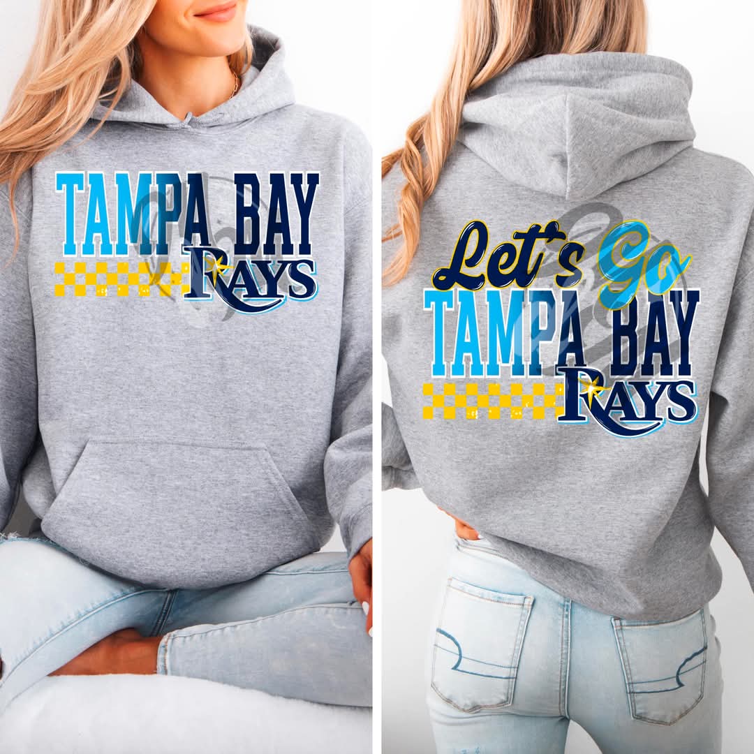 Rays checkered - DTF TRANSFER (MMD/F25)