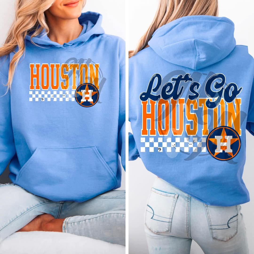 Astros checkered - DTF TRANSFER (MMD/F25)