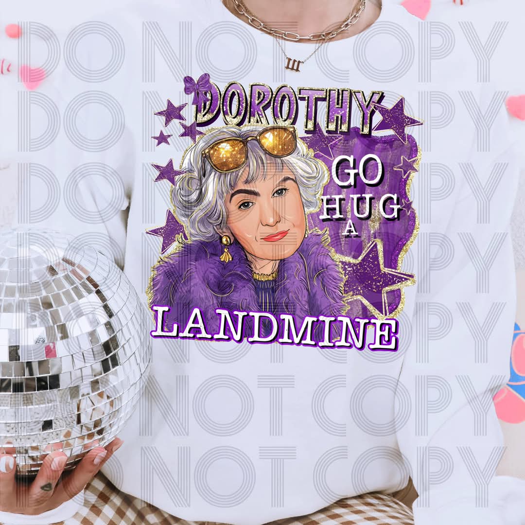 Dorothy - DTF TRANSFER (Golden Baddies Babe Collab DDV/RHD/FDC)
