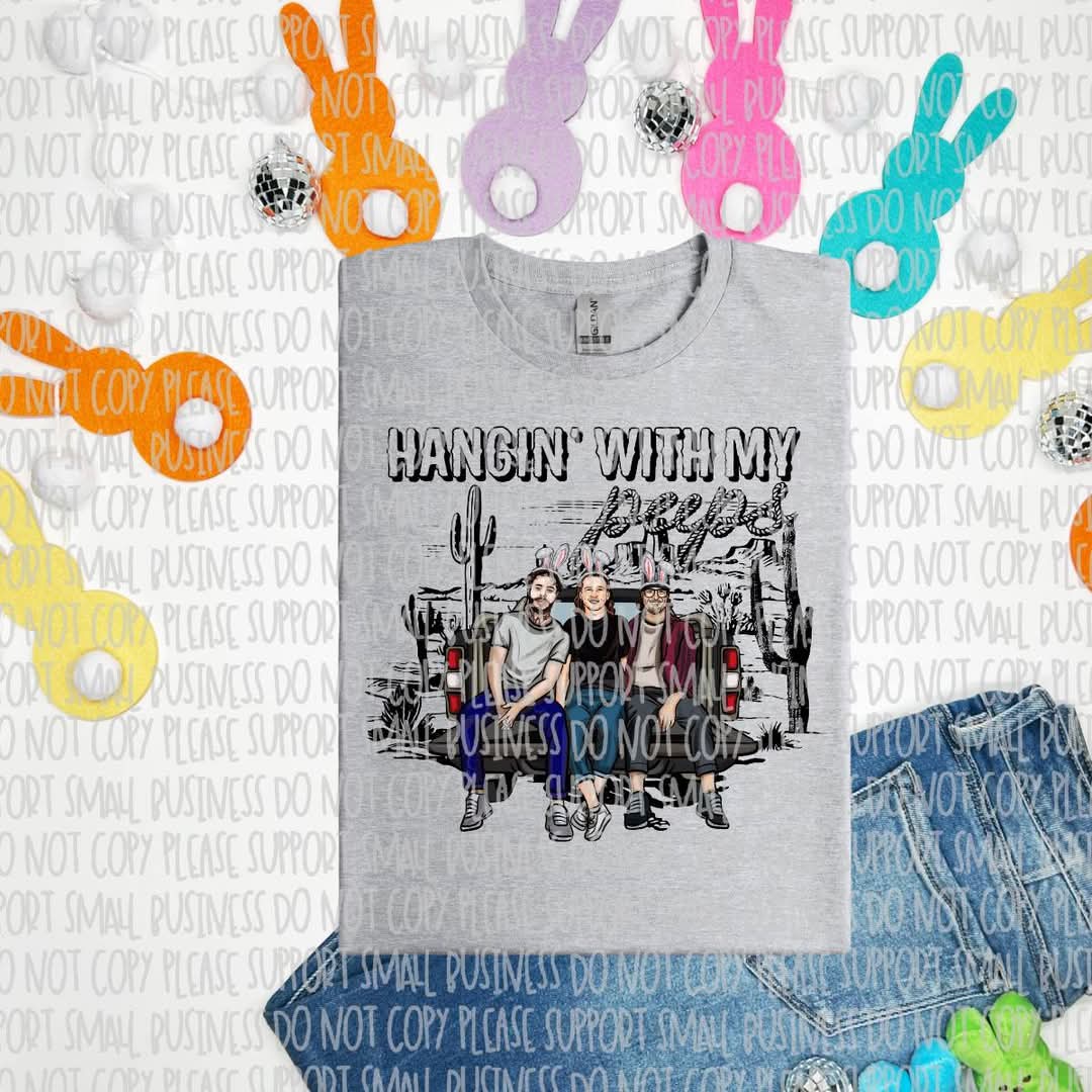 Hanging country singers - DTF TRANSFER (T EASTER COLLAB BUNDLE)