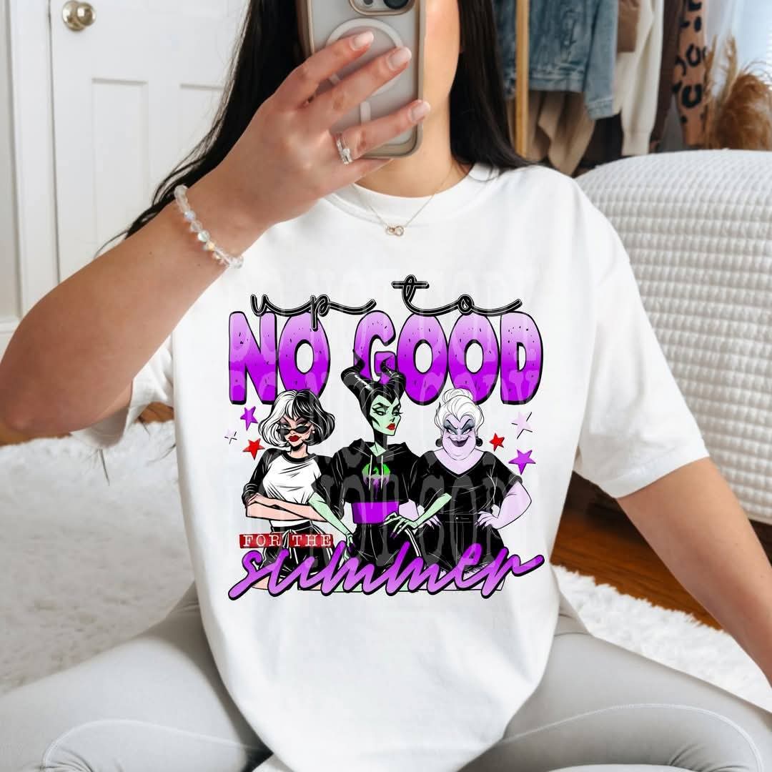 Up to no good - DTF TRANSFER (Villain Summer PHDC/SSDD)