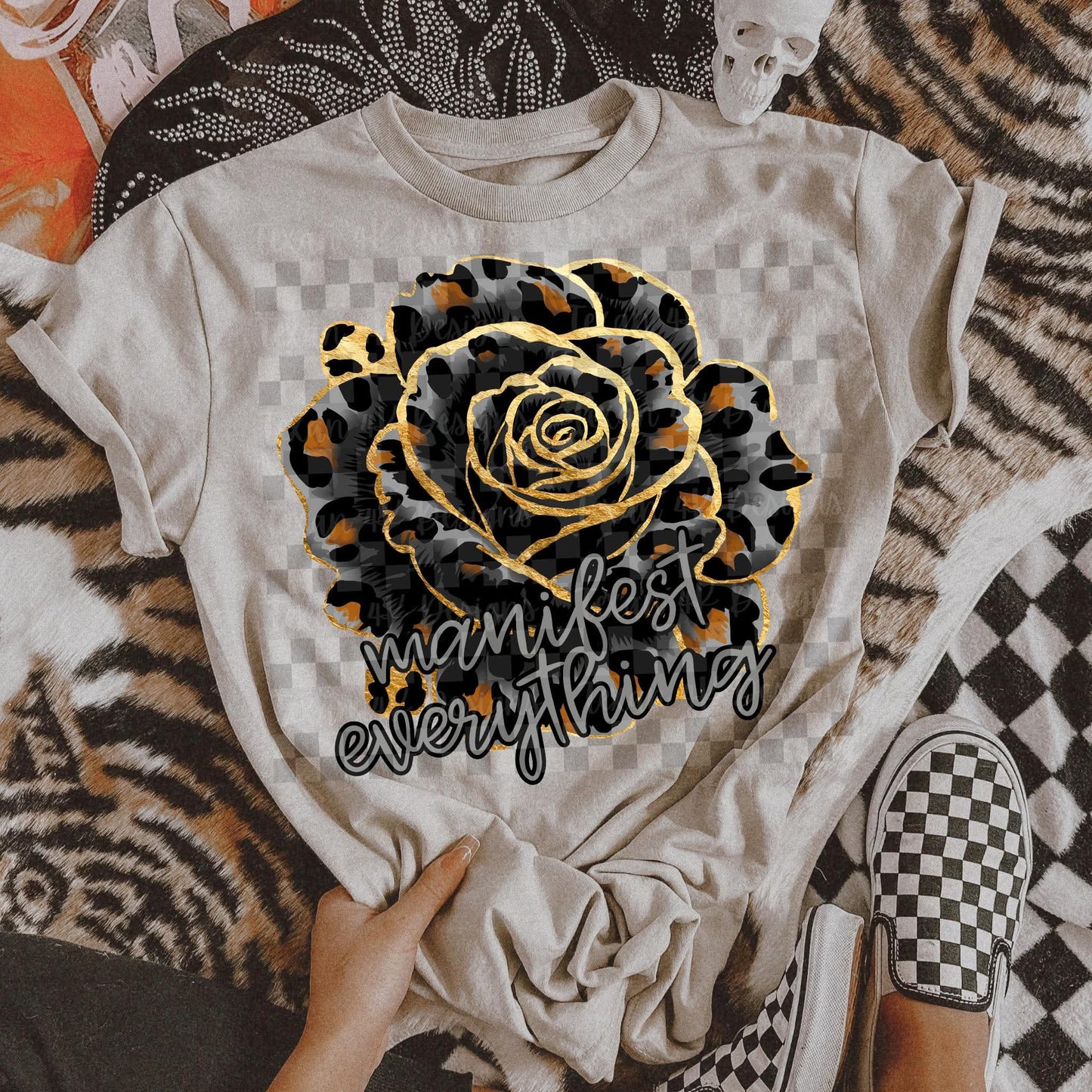 Manifest everything rose - DTF TRANSFER (T4KD)