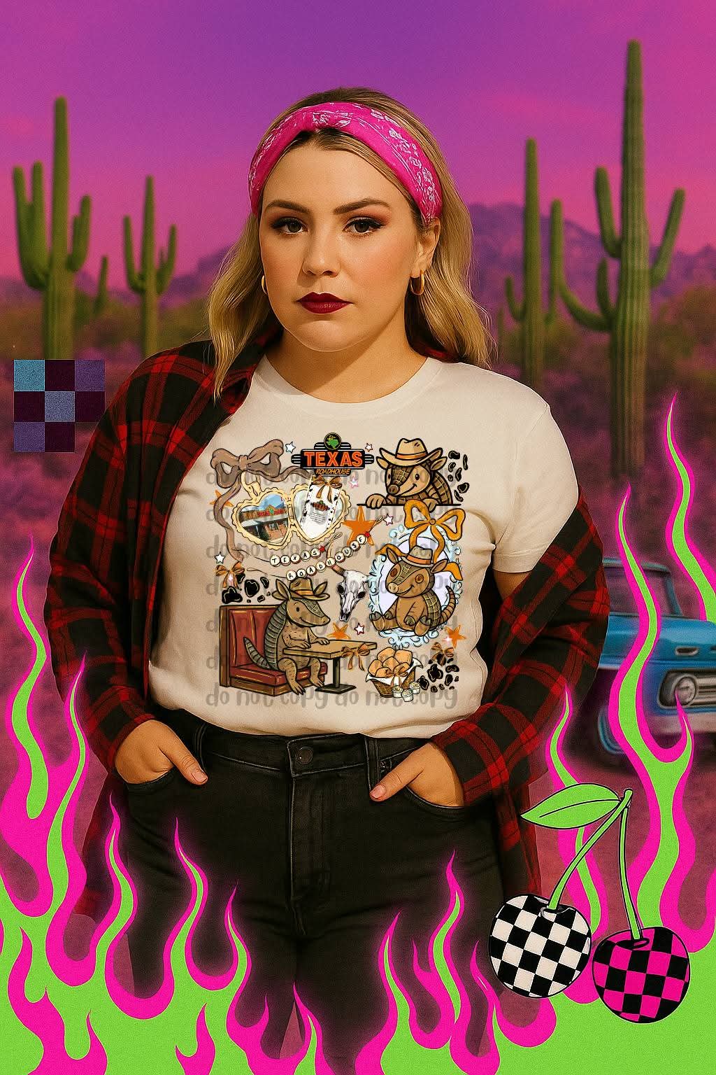 Texas - DTF TRANSFER - (Coquette grills & Thrills Collab)