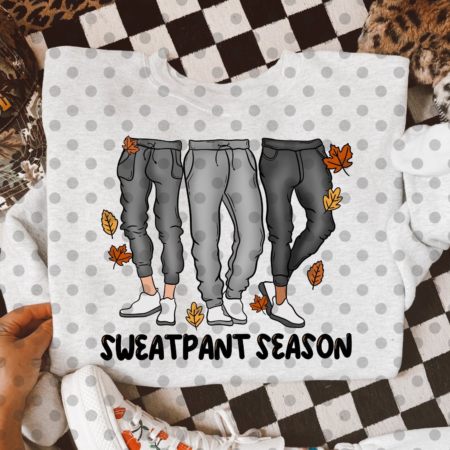 Sweatpant season - (Scenes of Fall Collab)