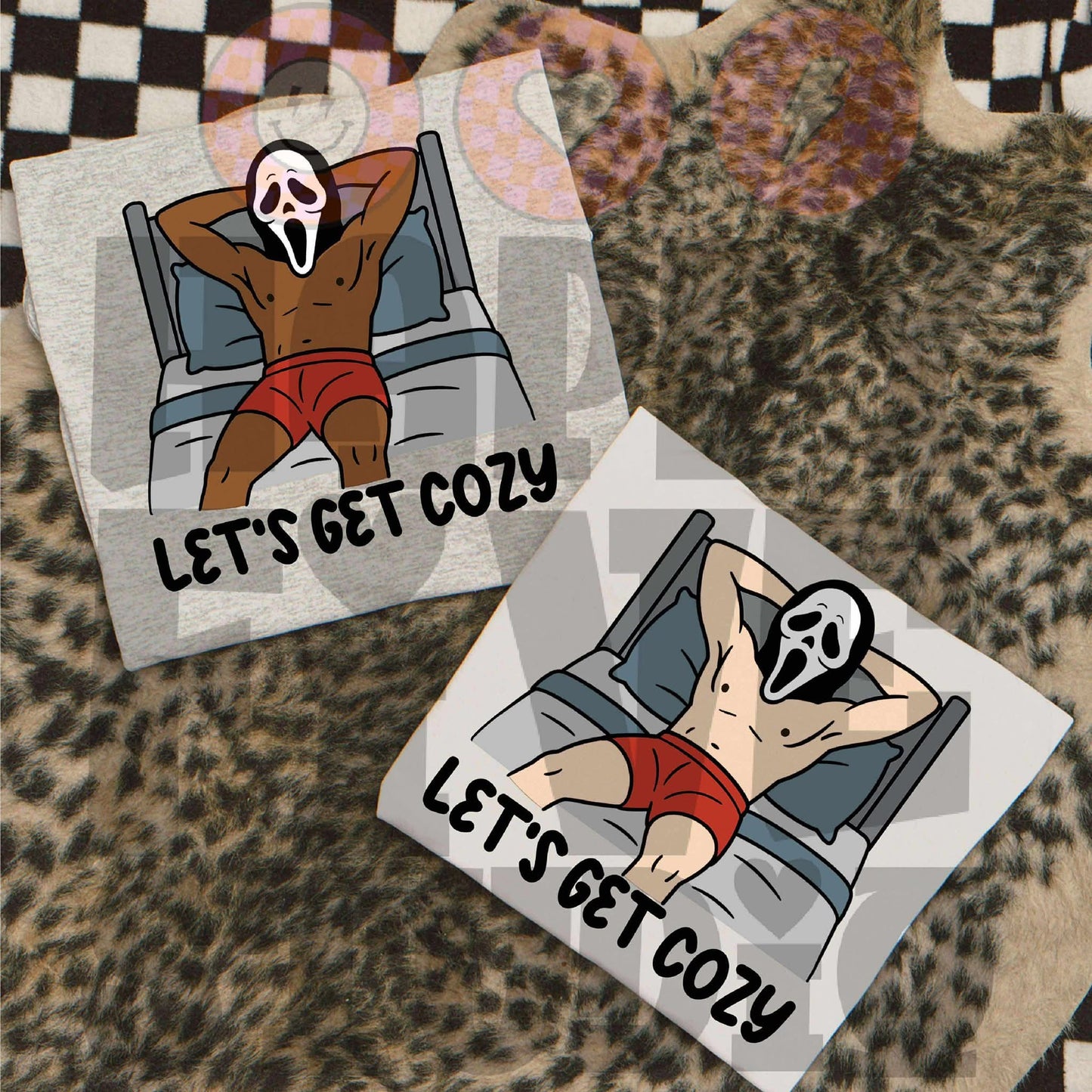 Let's get cozy GF horror dude - (Scenes of Fall Collab)