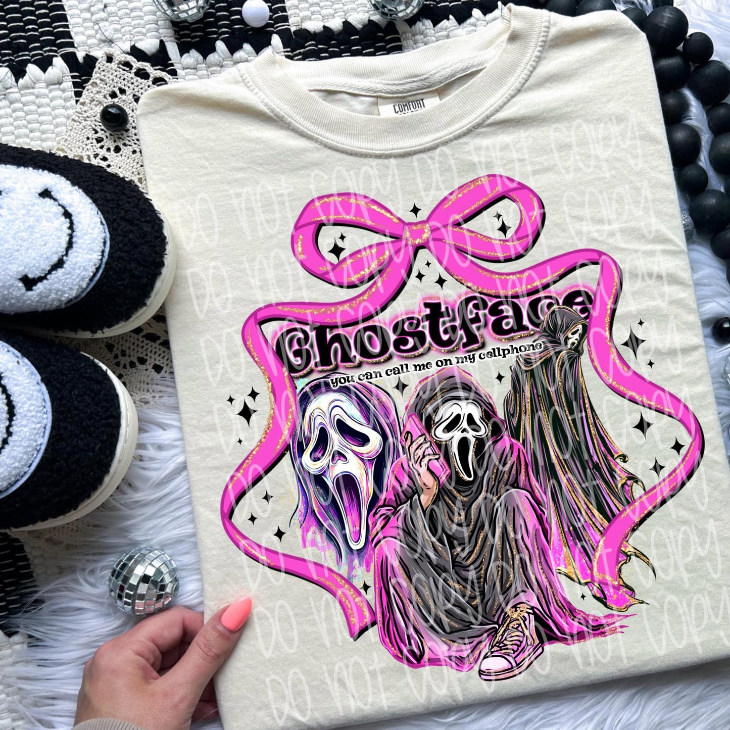 You can call me on my cellphone GF horror - DTF TRANSFER (SSDD)
