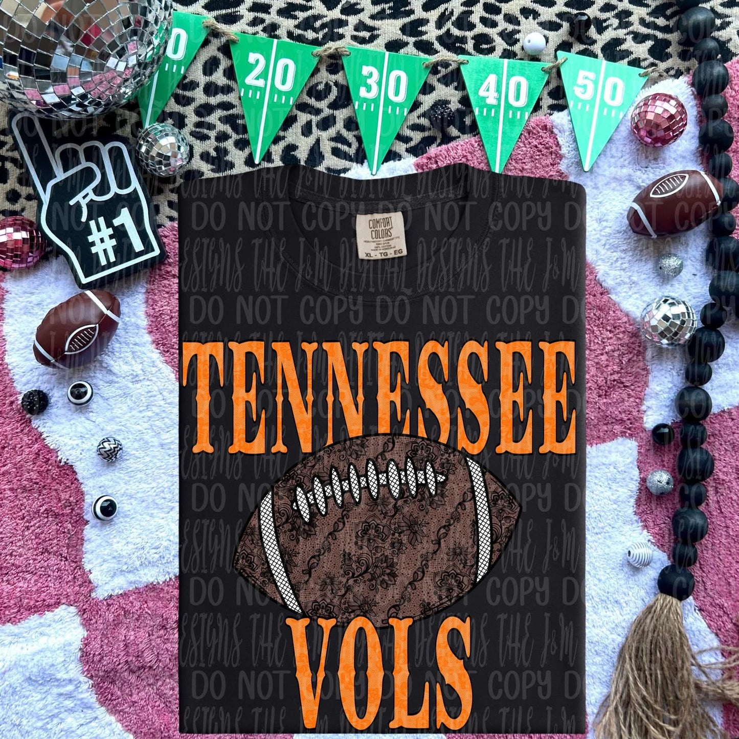 Vols lace - DTF TRANSFER (JMD)