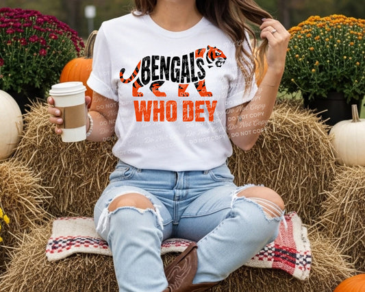 Bengals who dey EXCLUSIVE - DTF TRANSFER (BYD)