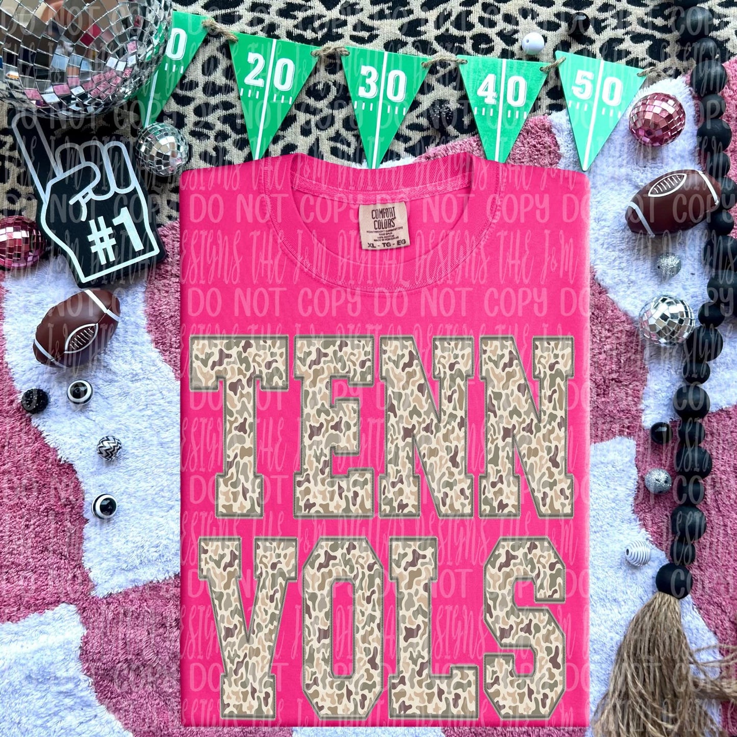 Tenn Vols ; duck camo stack - DTF TRANSFER (JMD)