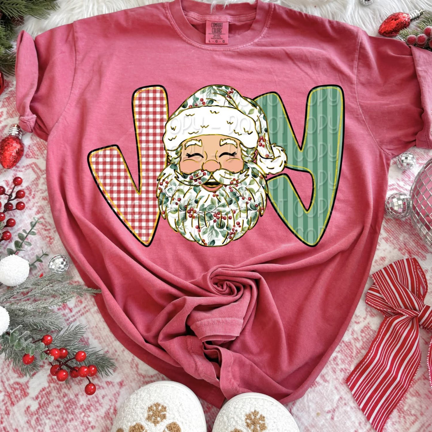 Joy Santa - DTF TRANSFER (DWS)