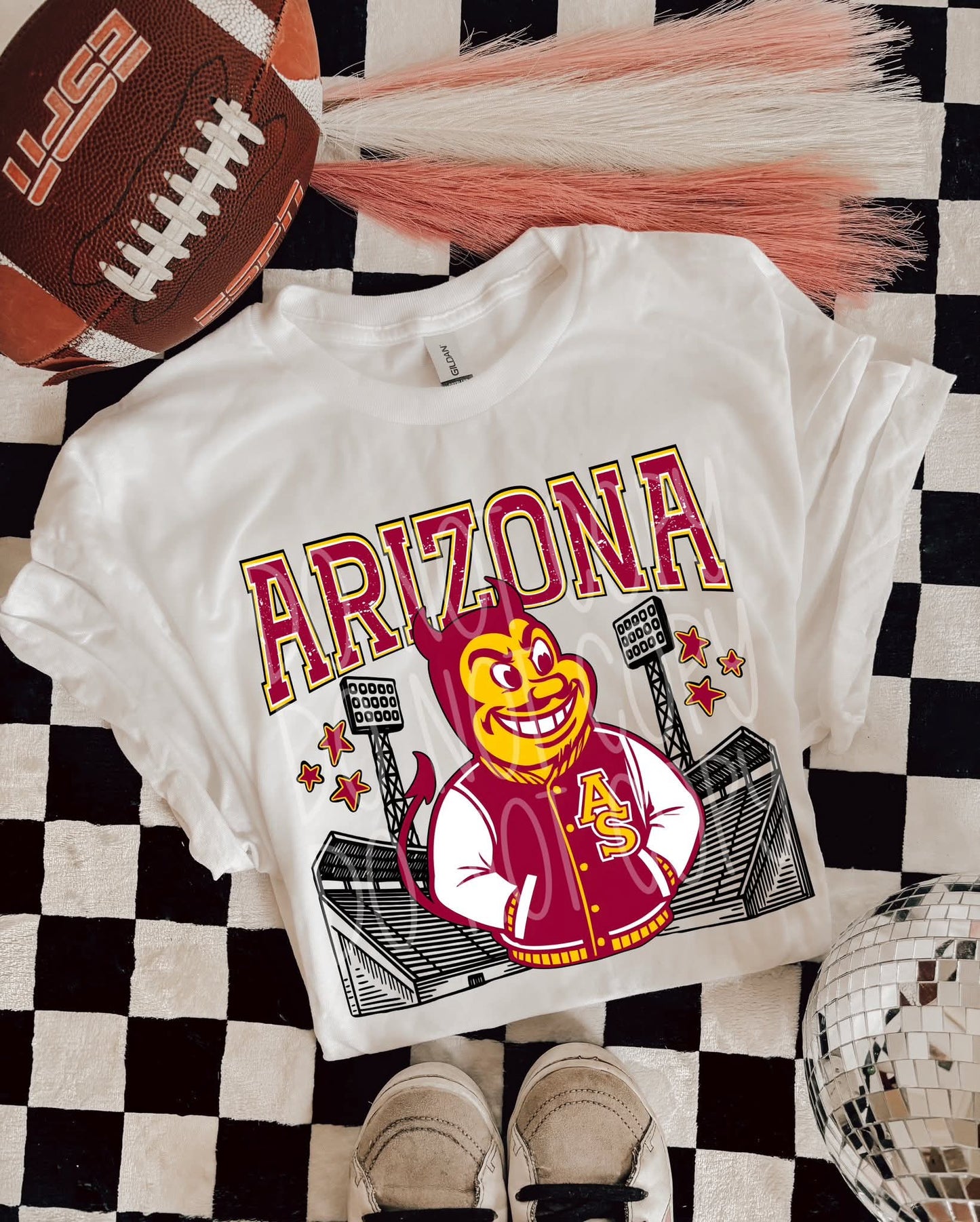 Arizona : Letterman jacket mascots (DTF TRANSFER) PHDC