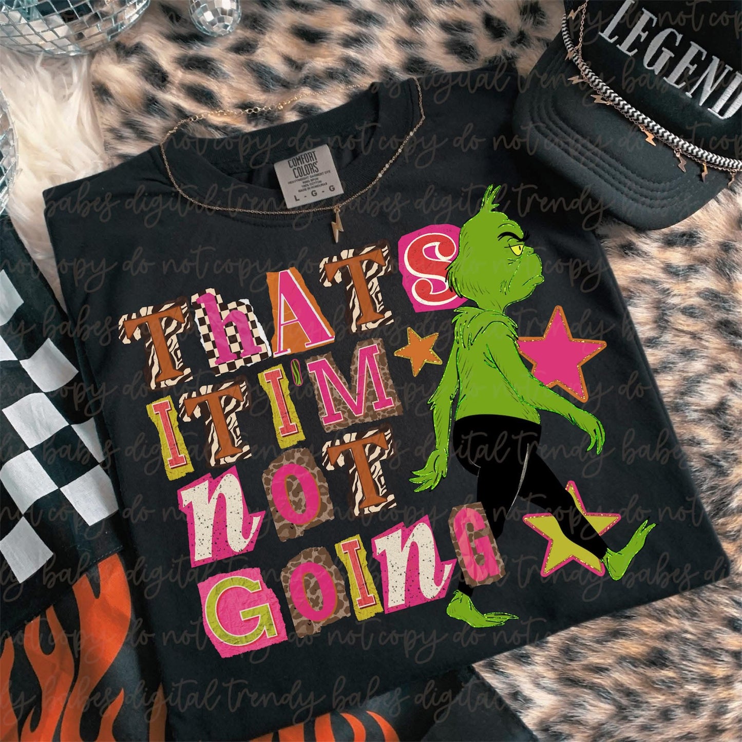 That's it I'm going grouch - (DTF TRANSFER) TDC