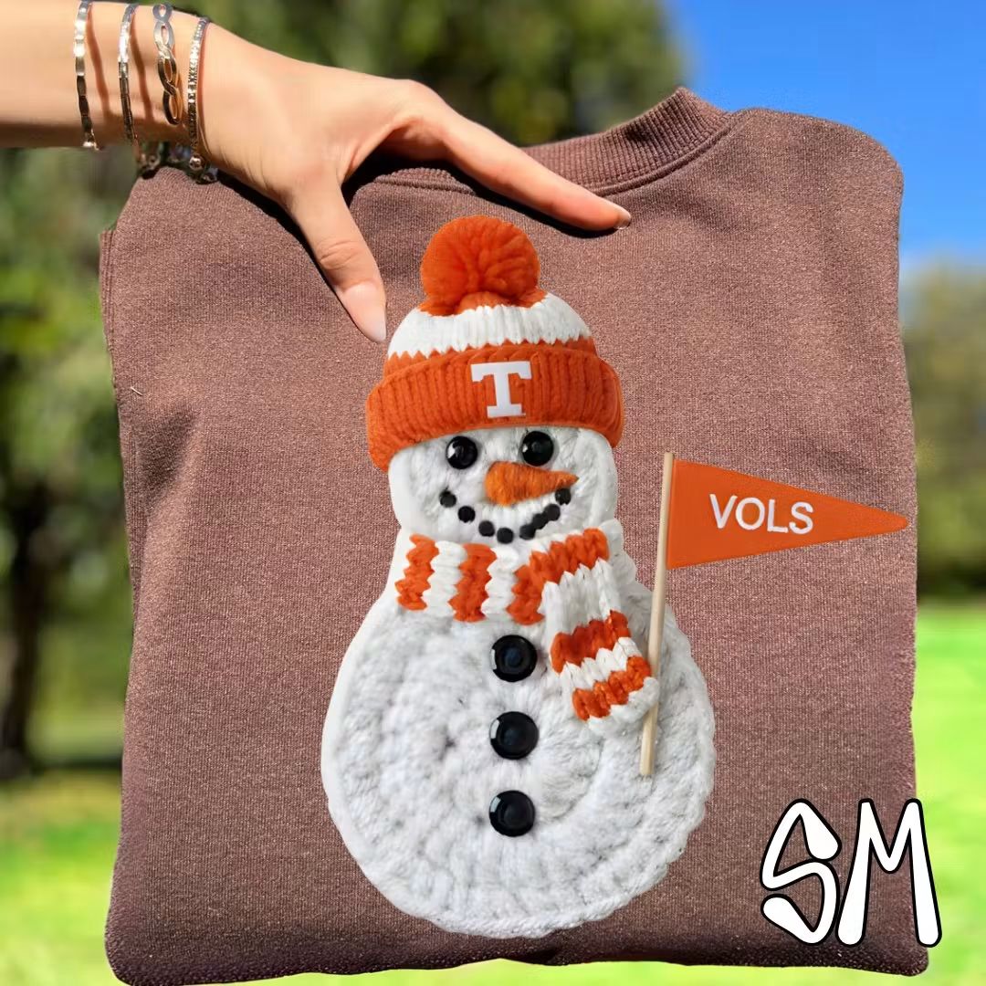 Vols ; snowman - DTF TRANSFER (SYM)