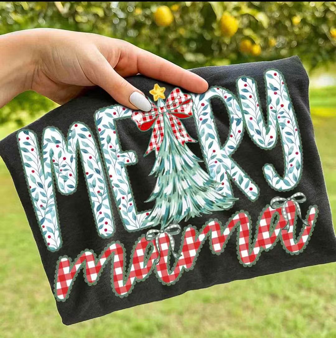 Merry Mama Christmas - DTF TRANSFER