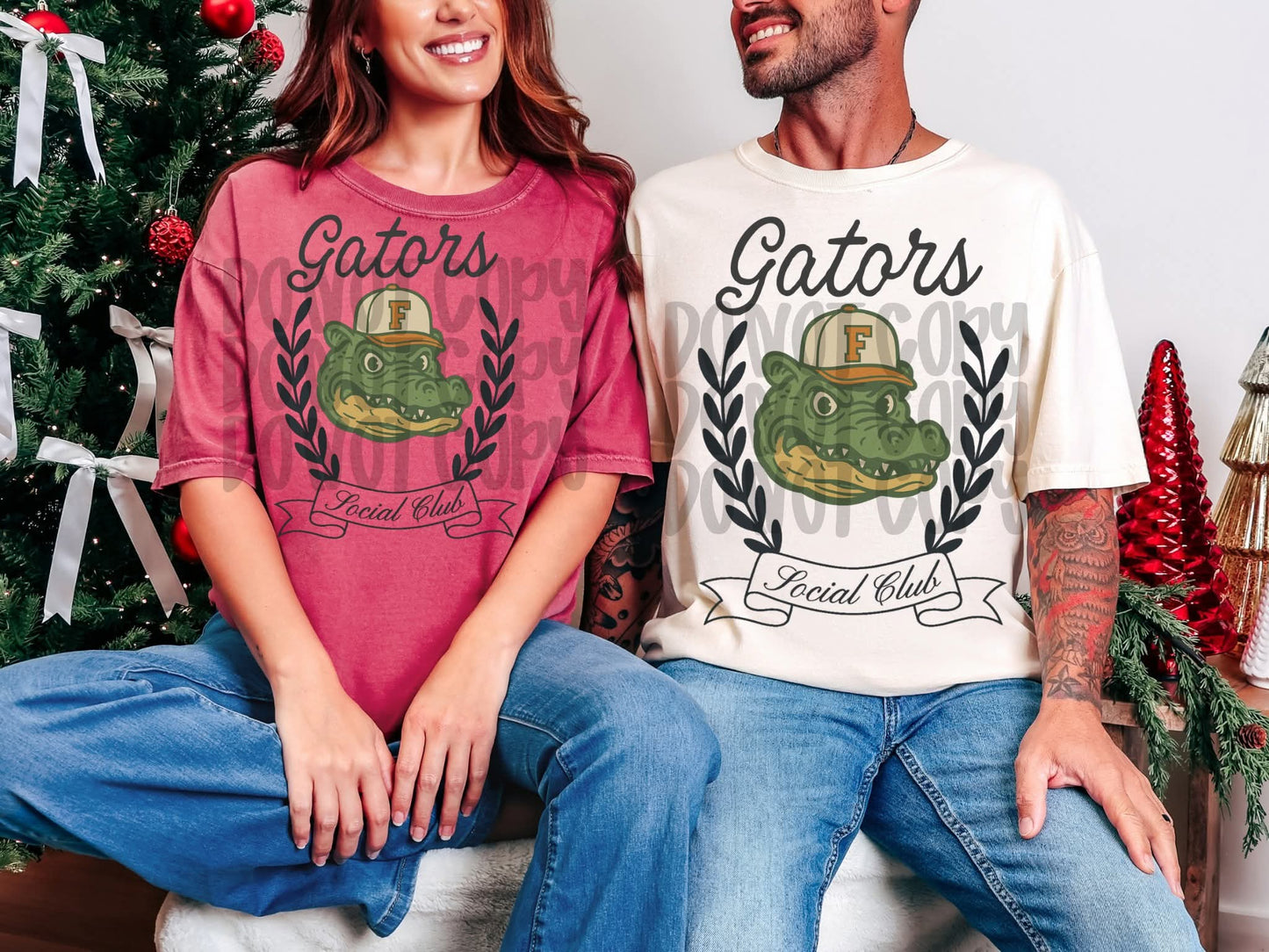 Gators social club EXCLUSIVE - DTF TRANSFER (WFD)