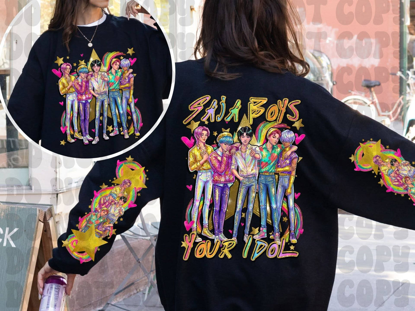 Your idol colorful - DTF TRANSFER (SSDa)