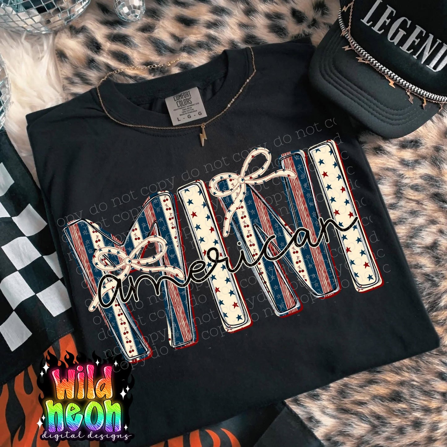 American Mini - DTF TRANSFER (WNDD)