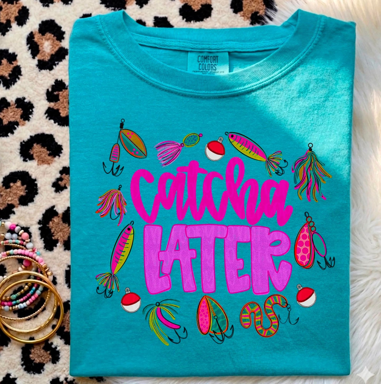 Catcha later - DTF TRANSFER (AJD)