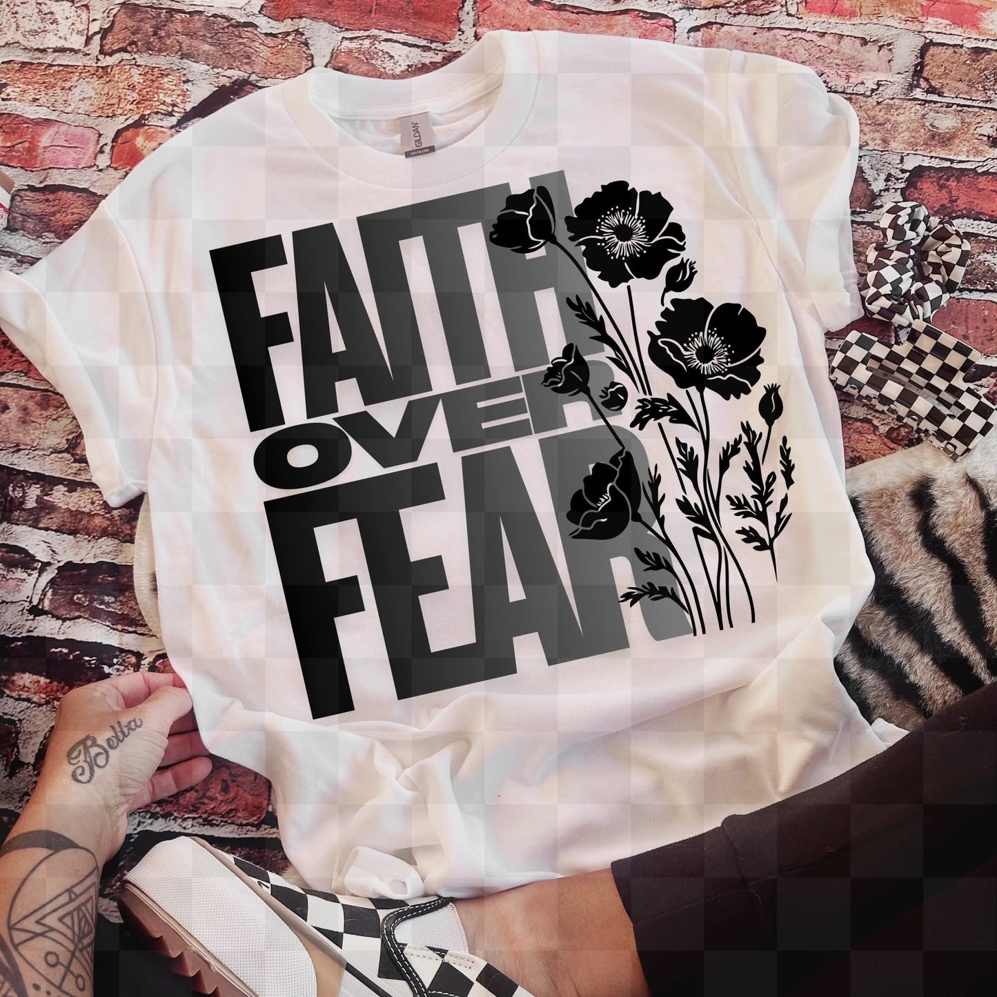 Faith over fear - DTF TRANSFER (UMC APR26)