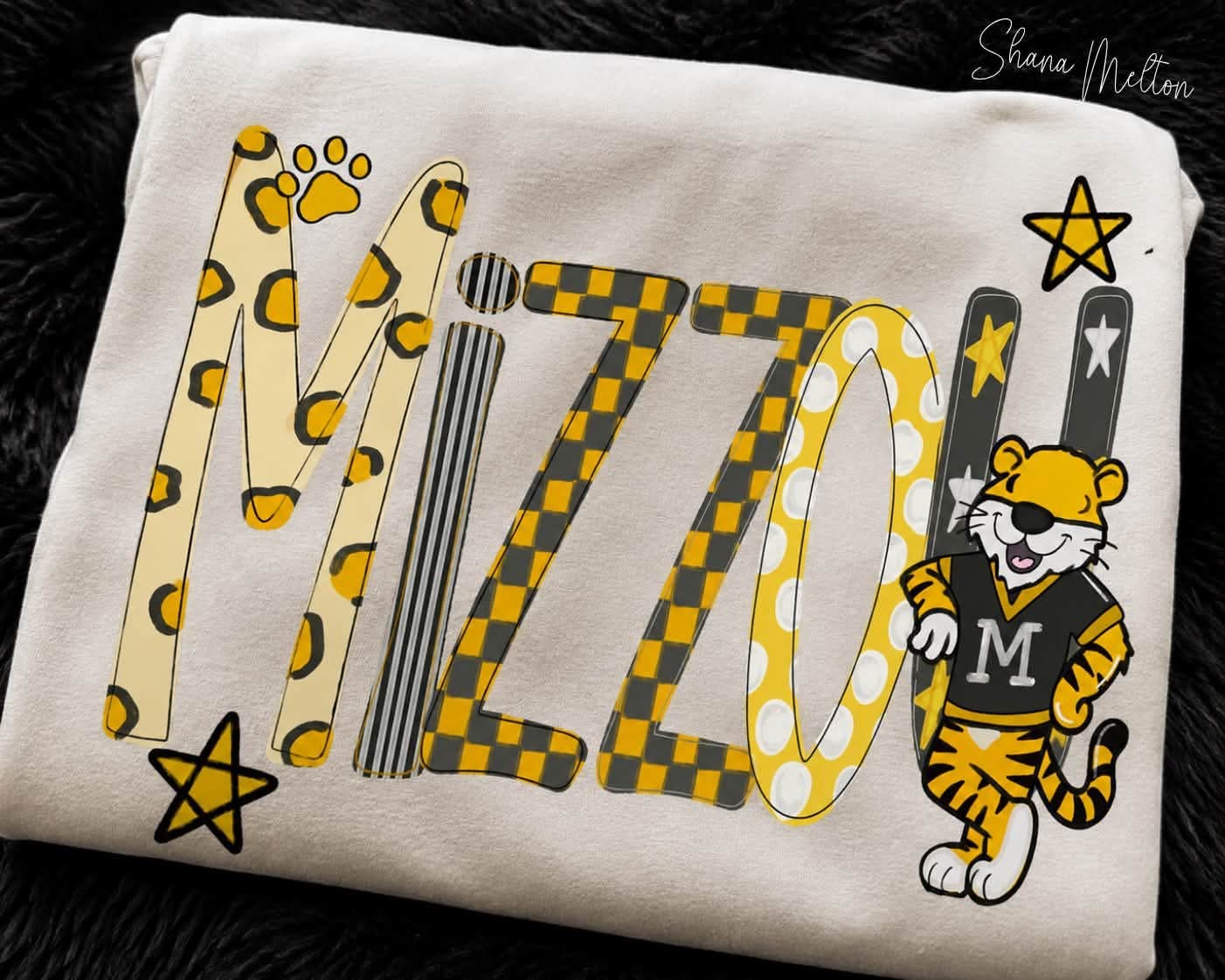 Mizzou doodle rush - DTF TRANSFER (SYM)