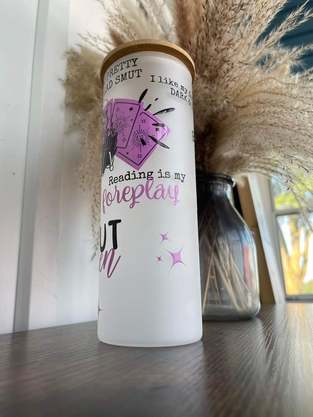 Smut Queen ; UV DTF WRAP 20-25OZ LIBBEY TUMBLER