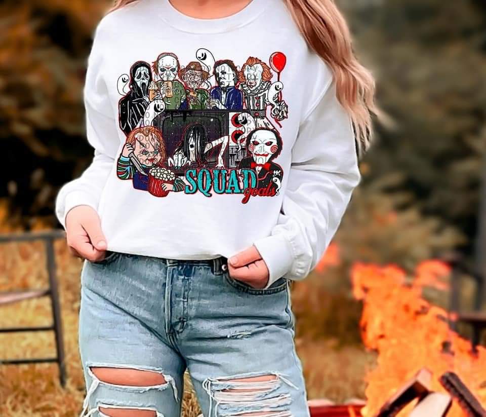 Horror Movie squad goals - DTF TRANSFER ONLY