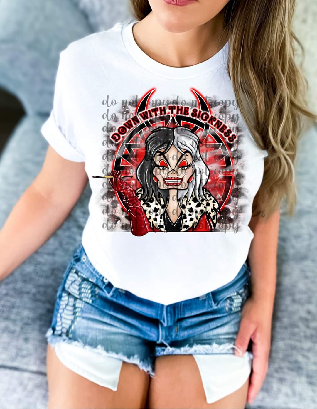 ROCK VILLAIN DROP #04 - DTF TRANSFER ONLY