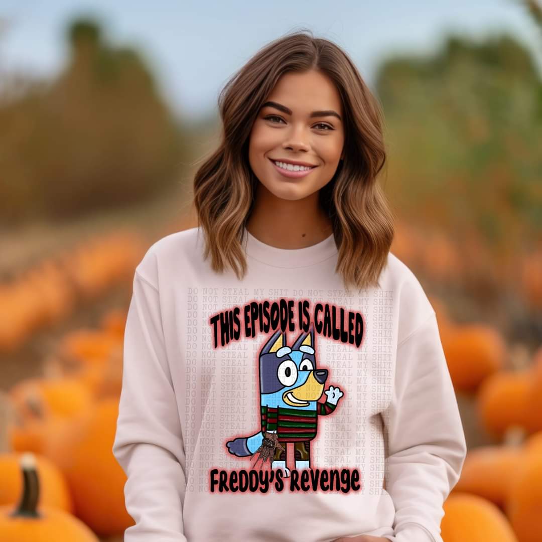 Freddy's Revenge - DTF TRANSFER ONLY DHALLOWEEN